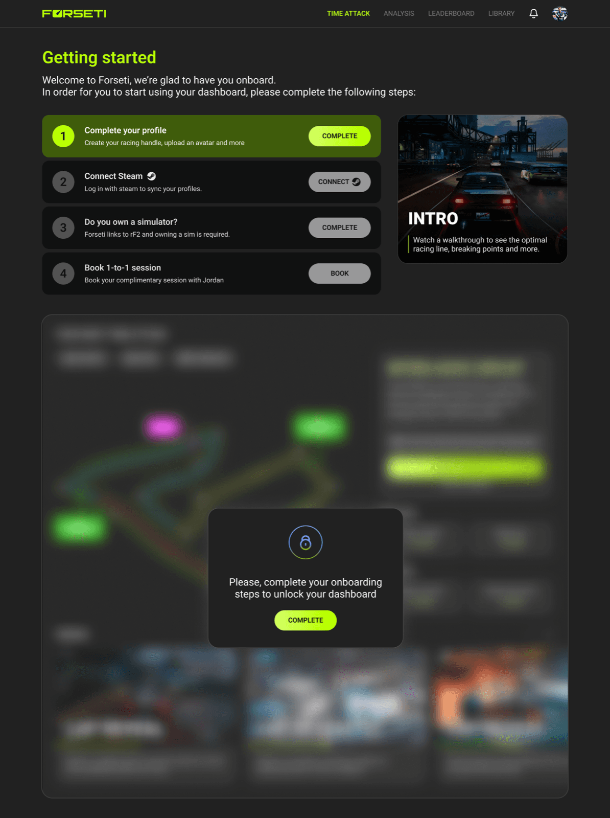 Onboarding Flow