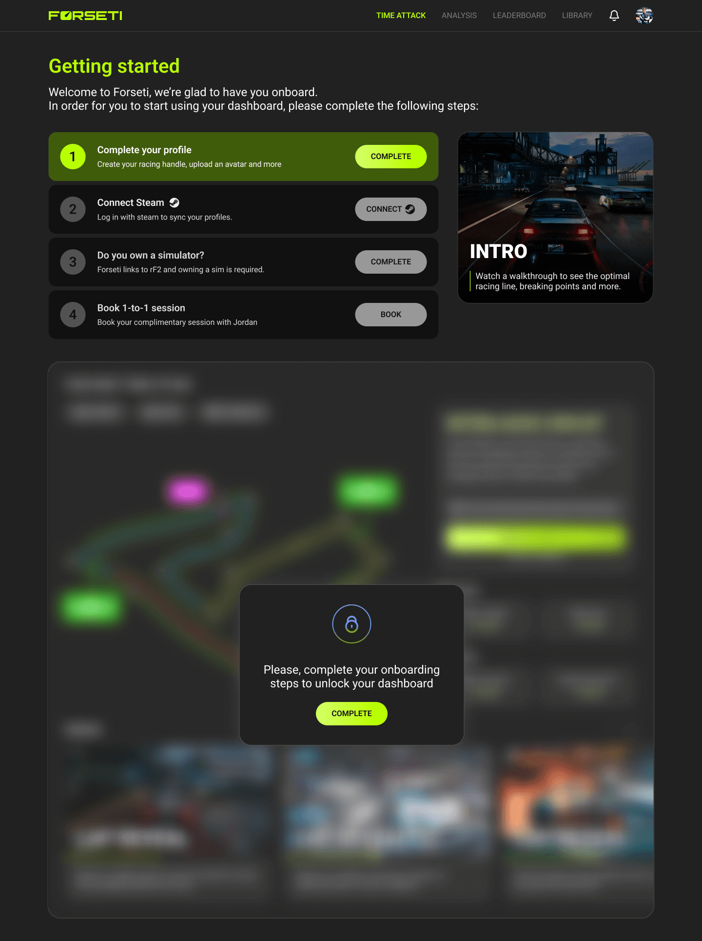 Onboarding Flow